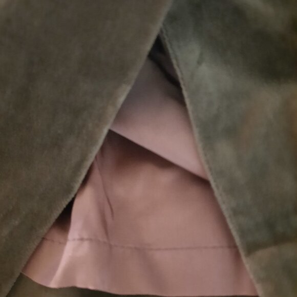 Brand New Drark Olive Color Fully Lined Skirt - Picture 5 of 5